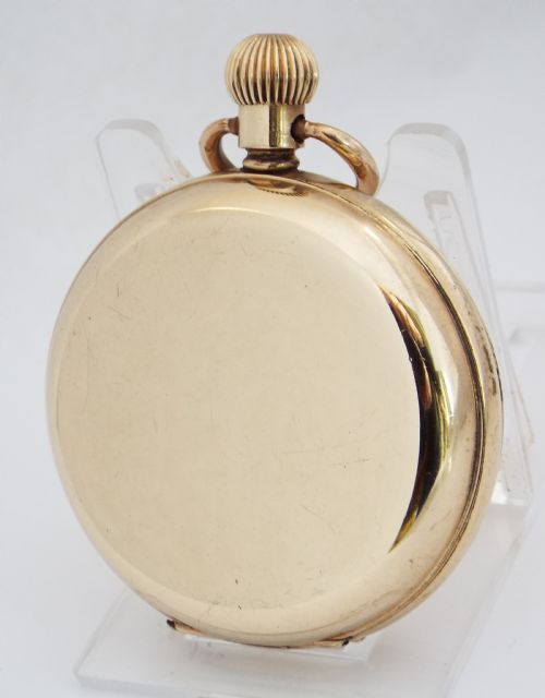 fig 1. A 1920s Swiss full hunter pocket watch.