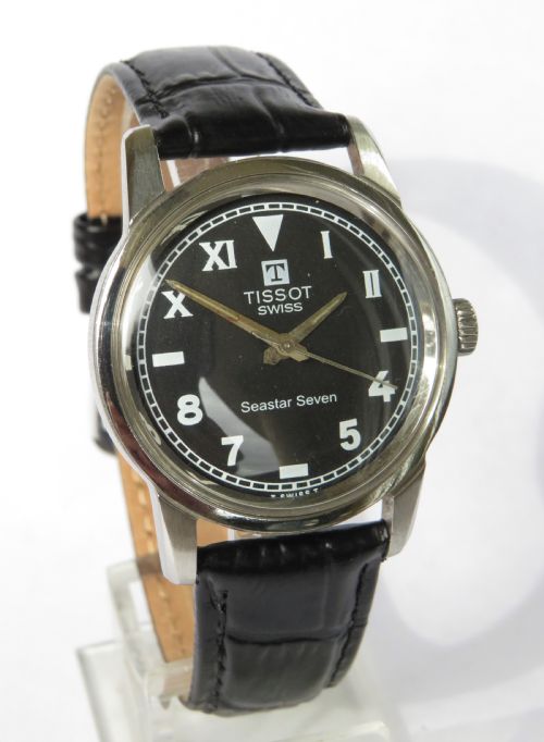 fig 1. Gents 1963 Tissot Seastar Seven wrist watch