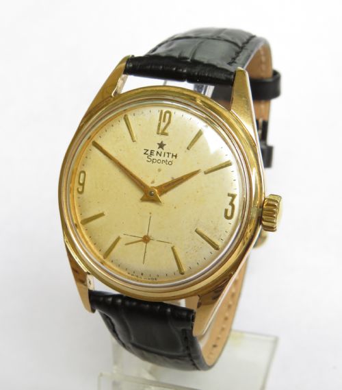 Gents Zenith Sporto Wrist Watch, 1962