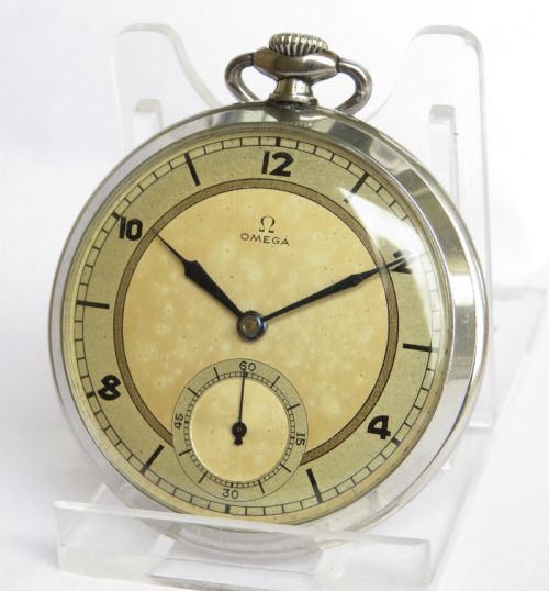 1937 Omega Art Deco Pocket Watch