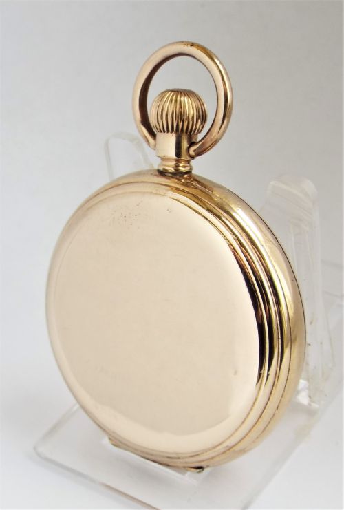 fig 1. A 1920s Thomas Russell full hunter pocket watch.