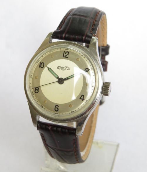 Gents 1940s Enicar Wrist Watch