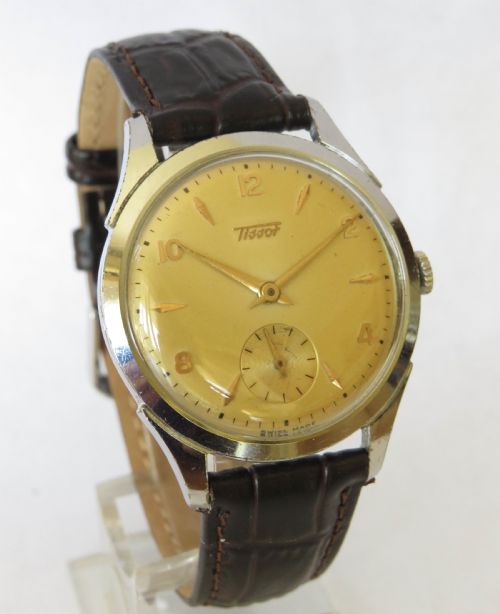 fig 1. Gents 1954 Tissot wrist watch