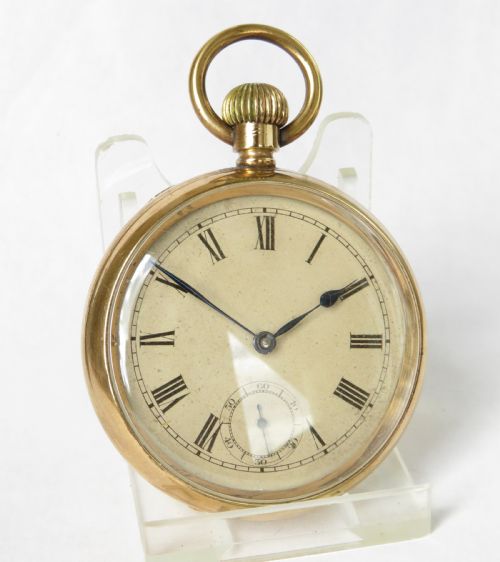 fig 1. Antique Omega pocket watch, 1913