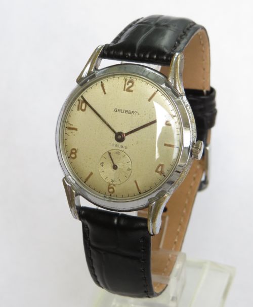 Gents Early 1950s Galibert Wrist Watch
