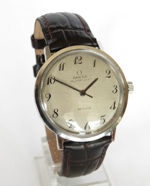 fig 1. Gents Omega Seamaster De Ville wrist watch, 1964