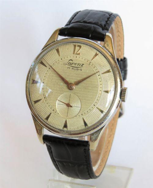 Gents Large 1950s Lorenz Wrist Watch