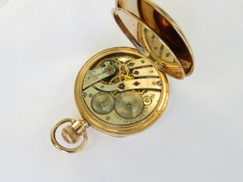 fig 2. 1920s Tavannes open faced pocket watch