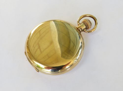 fig 3. 1920s Tavannes open faced pocket watch