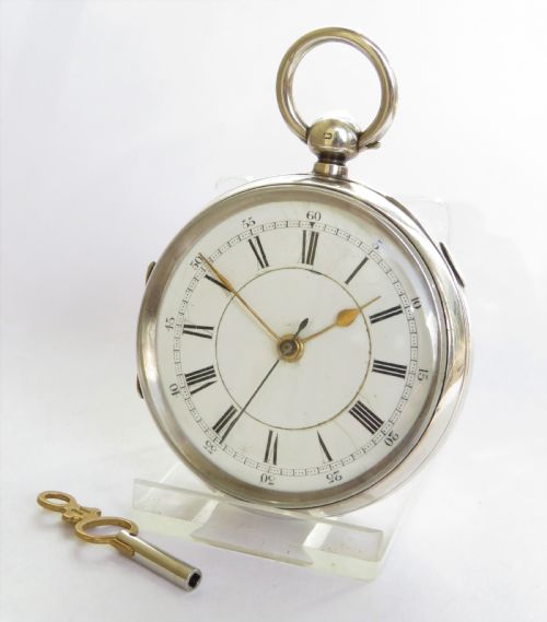 Antique Silver Centre Seconds Chronograph, 1896