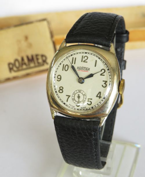 Gents 1950s Roamer Wrist Watch