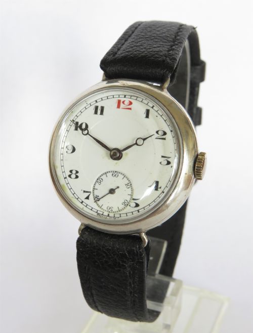 Antique Silver Wrist Watch, 1927