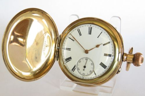 Antique Cyrus Full Hunter Pocket Watch by Thommen