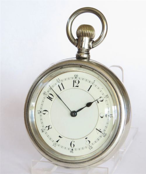 Antique 1919 Silver Pocket Watch