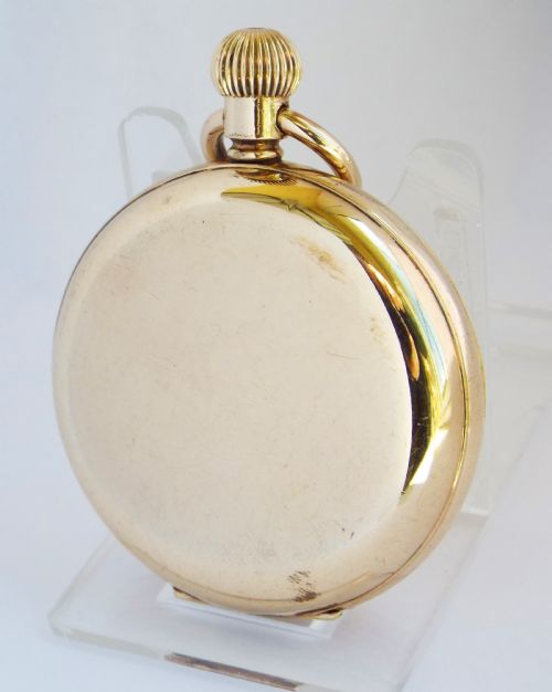 fig 1. A 1920s Minerva full hunter pocket watch.