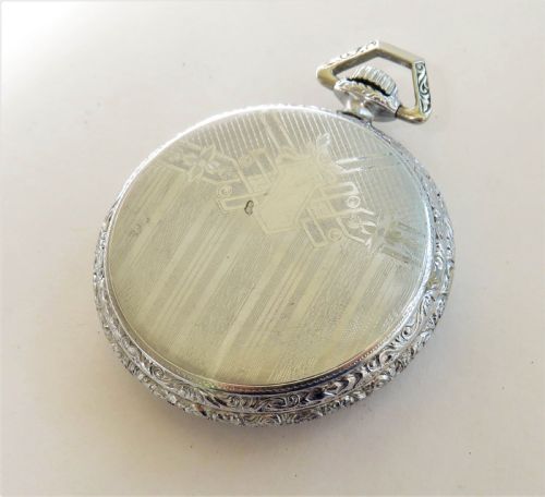 fig 2. Antique Omega Regina Precision pocket watch