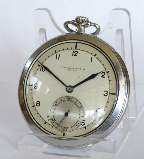 1930s Paul Ditisheim Pocket Watch