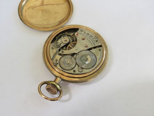 fig 2. Antique Waltham pocket watch, 1901