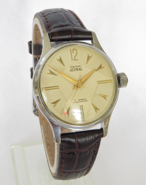 fig 1. Gents early 1960s Smiths Astral wrist watch