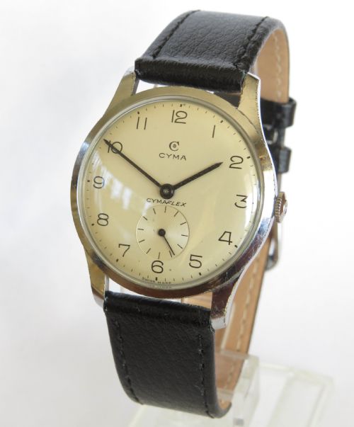 Gents 1950s Cyma Wrist Watch