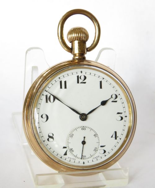 fig 1. 1930s Tavannes pocket watch