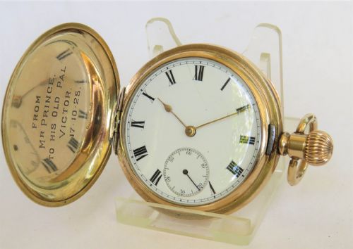 Antique 1903 Waltham Full Hunter Pocket Watch