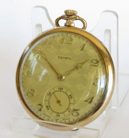 fig 1. A 1930s Tempo pocket watch.