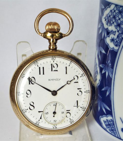 A 1910s Equity Pocket Watch by Waltham.
