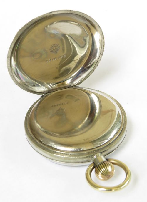 fig 3. Antique Omega pocket watch, c1910s