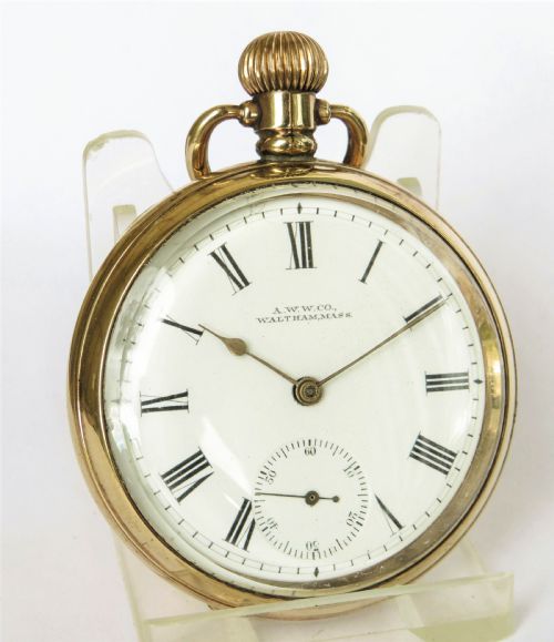 fig 1. Antique Waltham Pocket Watch, 1901