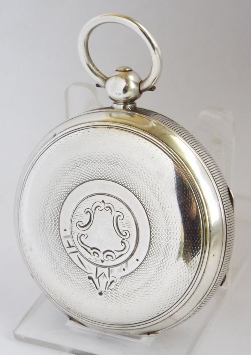 fig 1. Antique “Express” English Lever pocket watch for J G Graves of Sheffield.