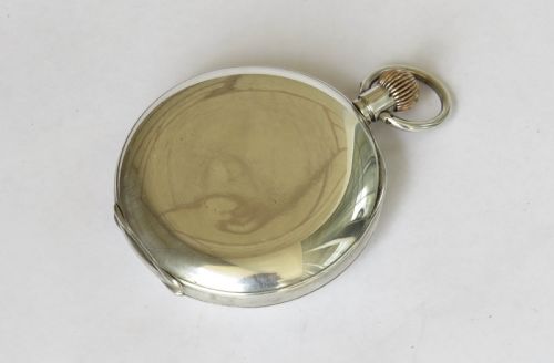 fig 2. Antique silver Omega Regina pocket watch