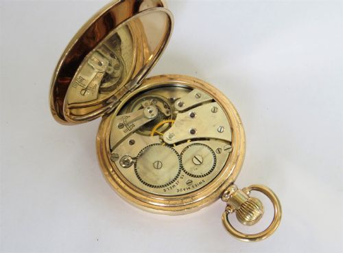 fig 1. Antique Revue full hunter pocket watch