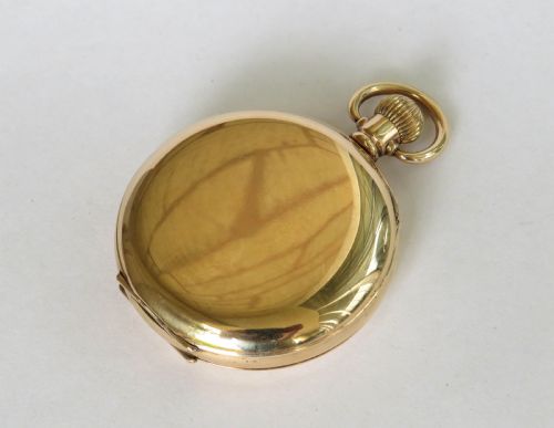 fig 4. Antique Waltham Bartlett half hunter pocket watch