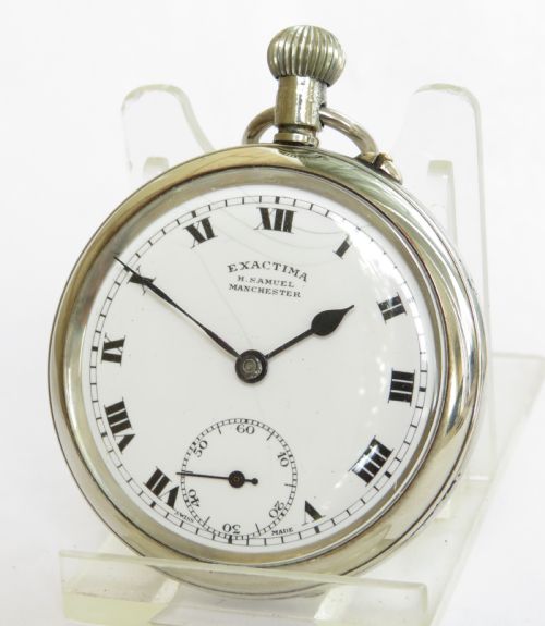 Antique Exactima Pocket Watch from H Samuel