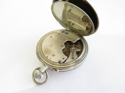 fig 1. Antique Exactima pocket watch from H Samuel