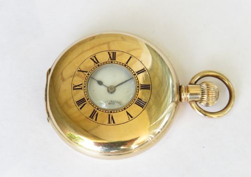 Antique Rode Watch Co Half Hunter Pocket Watch