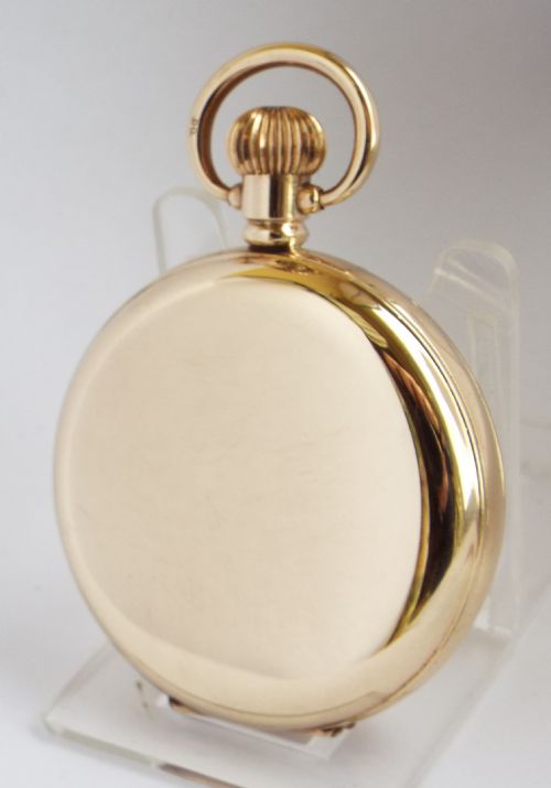 fig 1. 1940s Cyma full hunter pocket watch.