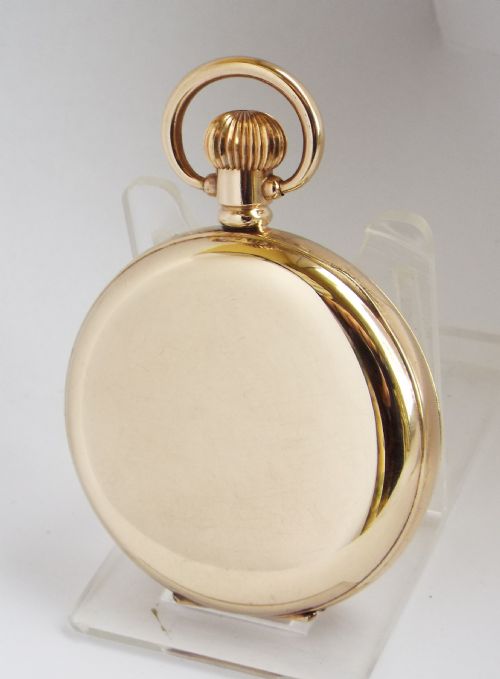 fig 2. 1940s Cyma full hunter pocket watch.