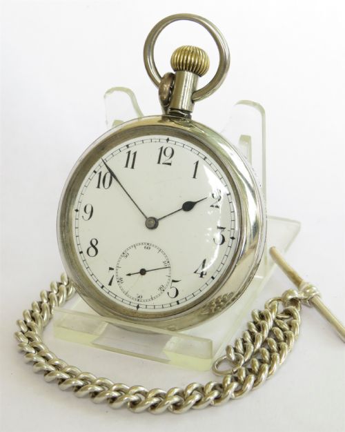 Antique Omega Pocket Watch and Chain