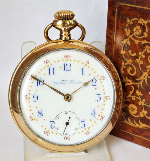 Large Antique 1897 Waltham Pocket Watch.