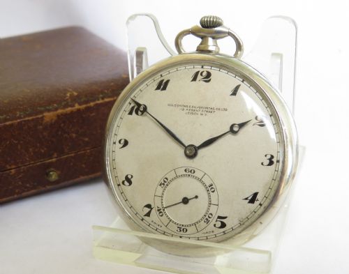 1931 Silver Pocket Watch from Goldsmiths & Silversmiths