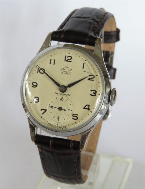 Gents Smiths De Luxe Wrist Watch