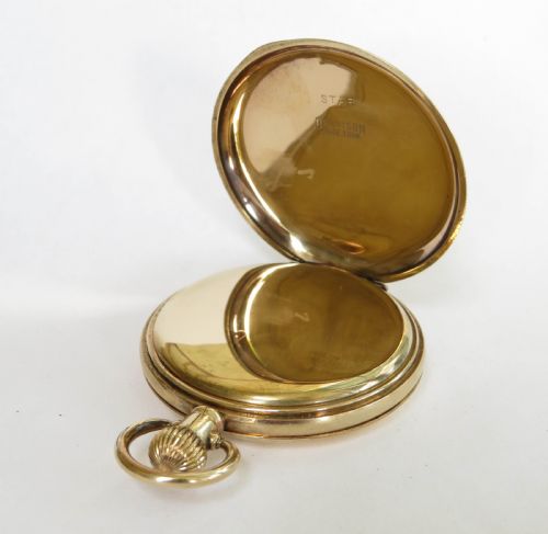 fig 2. Waltham Riverside full hunter pocket watch, c1900