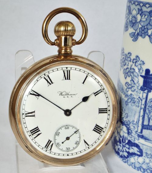 Antique 1918 Waltham Pocket Watch.