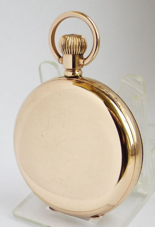 fig 1. A 1930s Swiss stem winding pocket watch.