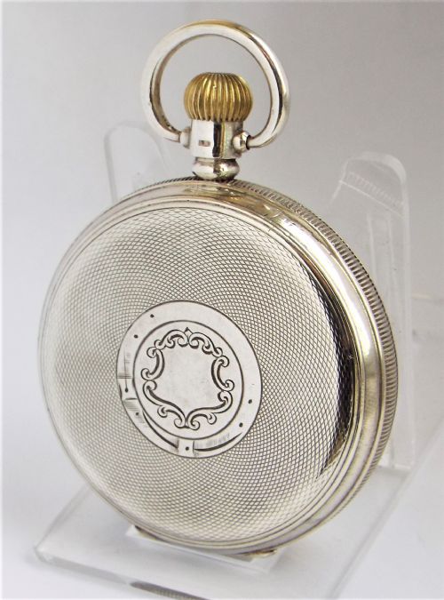 fig 1. A 1920s silver Trojan pocket watch.