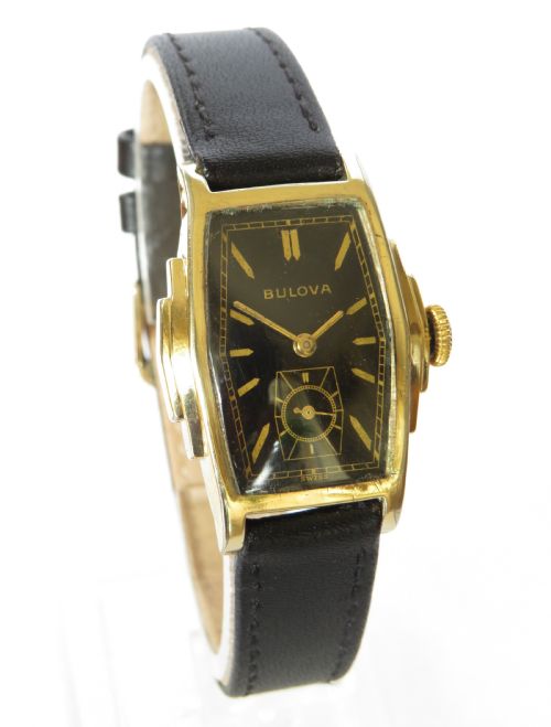 fig 1. Bulova Skyscraper wrist watch, 1946
