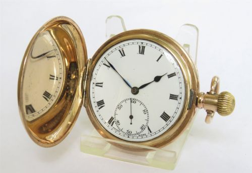 Antique Revue Full Hunter Pocket Watch