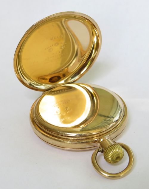 fig 1. Antique Revue full hunter pocket watch